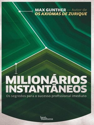 cover image of Milionários instantâneos